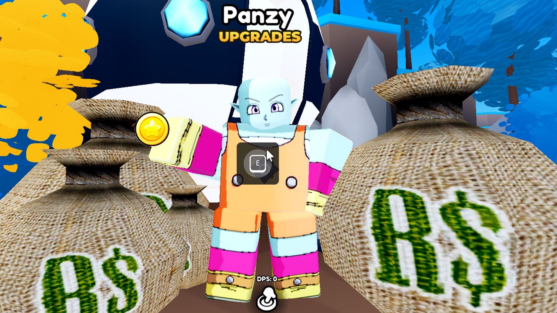 NPC Panzy in Infinity Fighters (Image via Roblox)